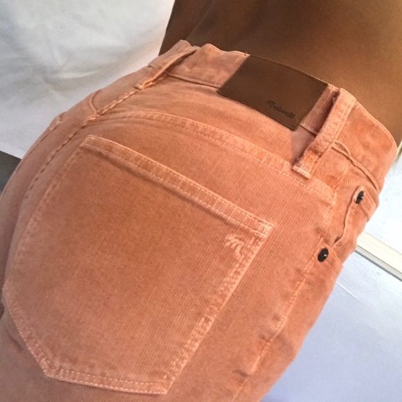 Madewell Pants - Madewell High Rise Slim Boyjean Corduroy Crop Pant